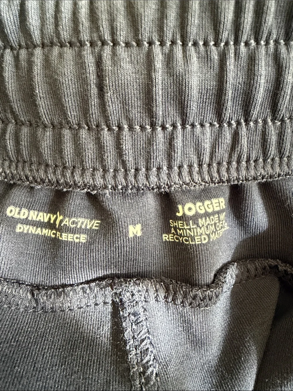 Old Navy Men's Navy Blue Dynamic Fleece Joggers - size M - EUC